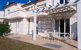 S18 - Sirolo, nuovissimo trilocale in pietra con giardino dx